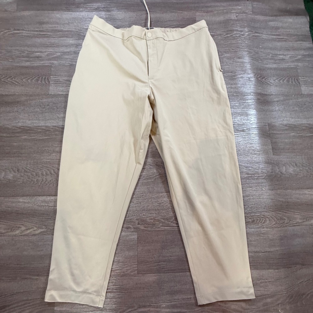 VRST Mens Limitless Slim Taper‎ Pant Khaki Sand XXL MAX243107F Stretch Chino